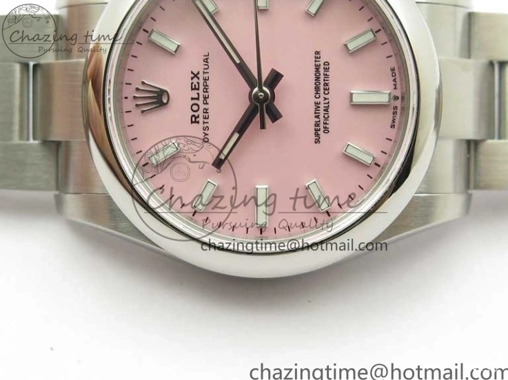 MiroTime 1103 Oyster Perpetual 31mm 277200 EWF Best Edition Pink Dial on SS Bracelet 6T Sophisticated 2776